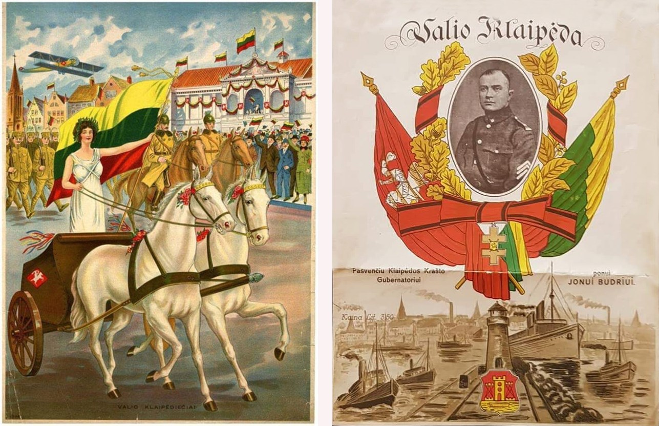 Du Augustino Laukžemio plakatai (JAV).jpg
