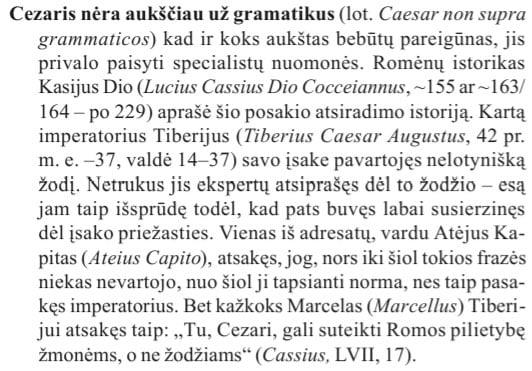 Cezaris nėra aukščiau už gramatikus.jpg