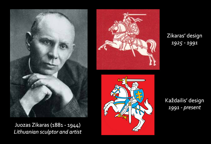 Vytis - Zikaro ir Každailio variantai.jpg